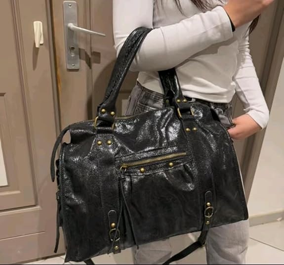 Sandstrom® O my bag Erisé brillant SAC EN CUIR idéal pour la rentrée