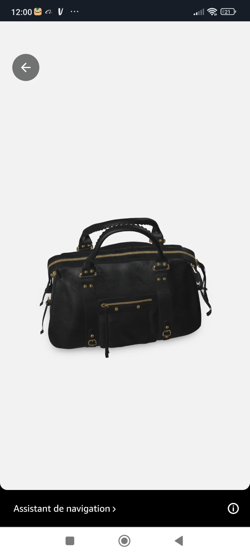 Sandstrom® O my bag Erisé brillant SAC EN CUIR idéal pour la rentrée