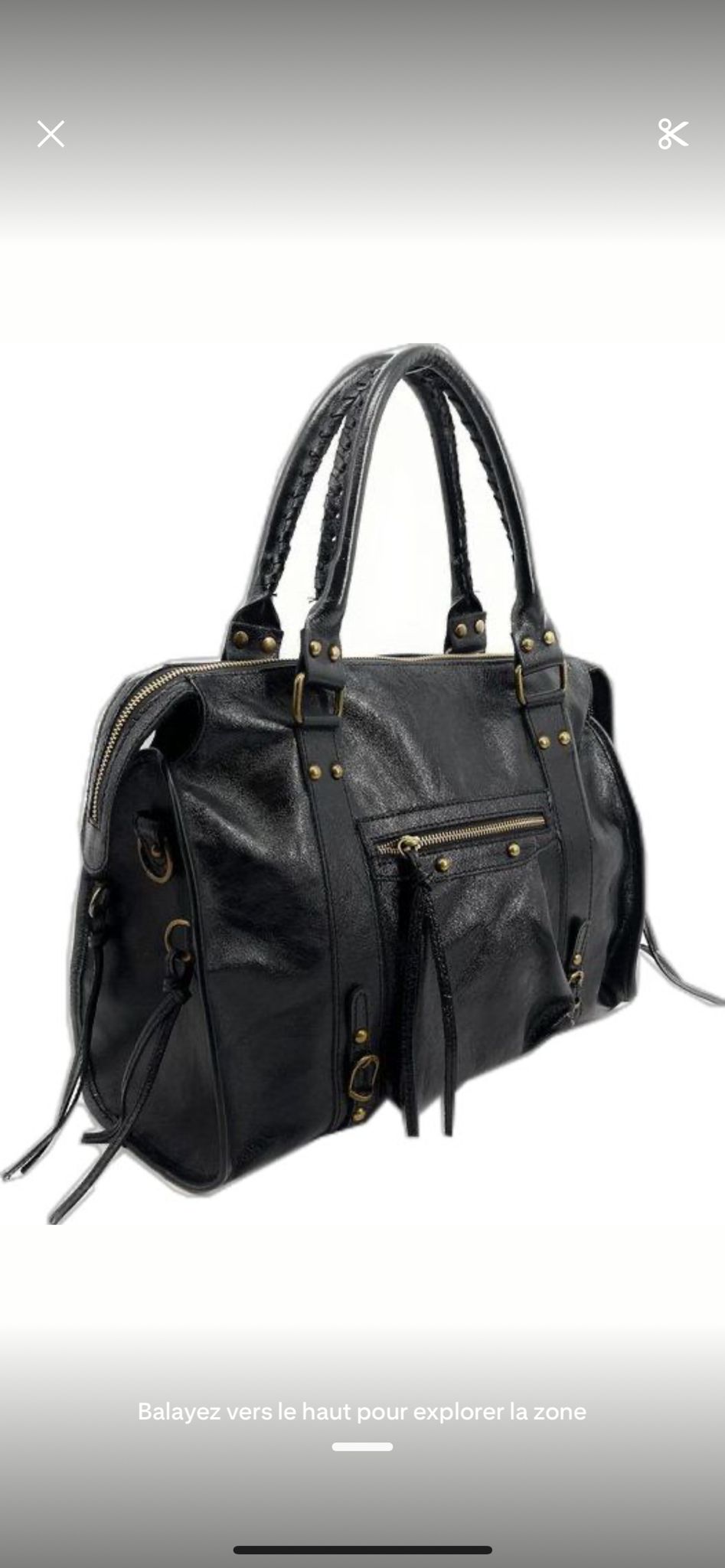Sandstrom® O my bag Erisé brillant SAC EN CUIR idéal pour la rentrée