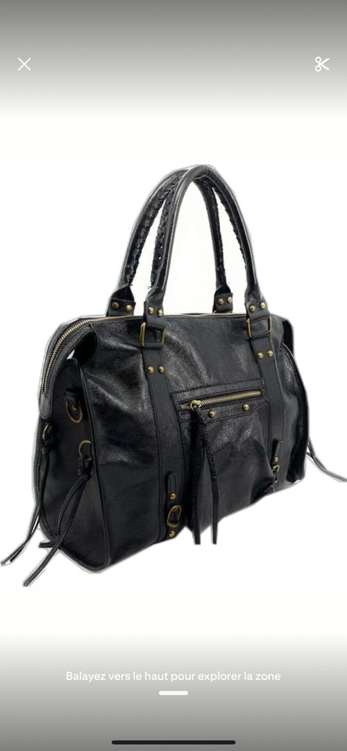 Sac en Cuir Irisé Sandstrom® – Sac de Cours Étudiante Femme